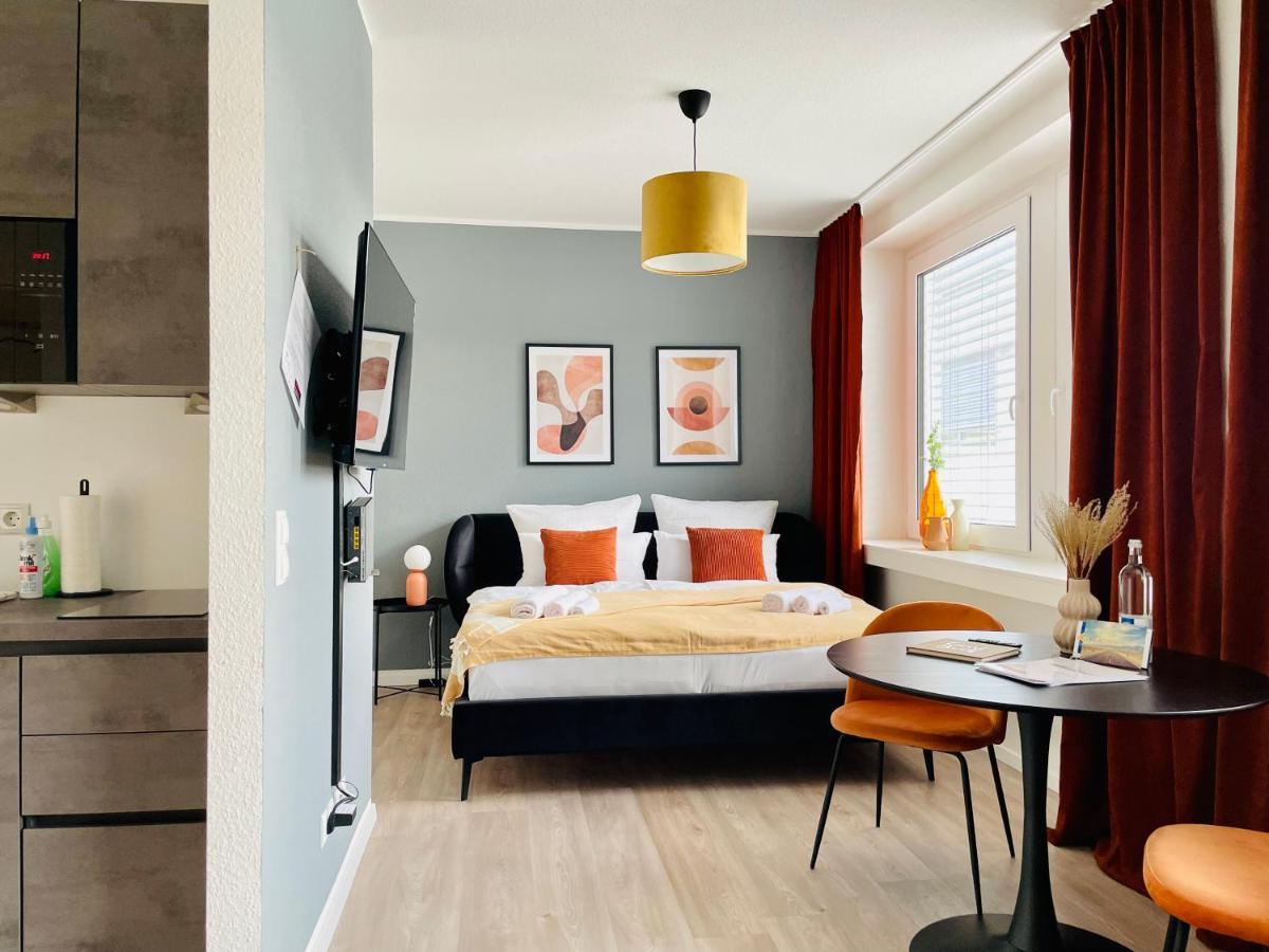 Apartment Klassen - Exklusives Am Hbf - Kueche, Netflix, Kingsizebett